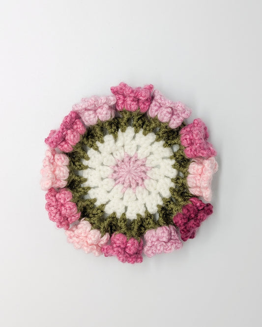 Flower Coaster (Pink Multicolor)