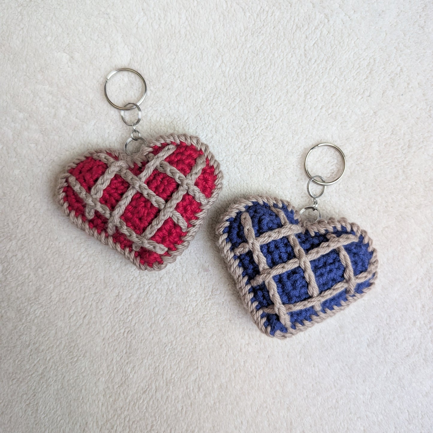 Heart Pie Keychain