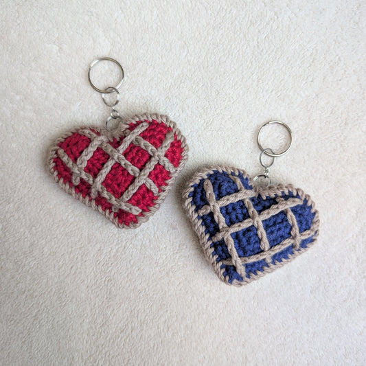 Heart Pie Keychain