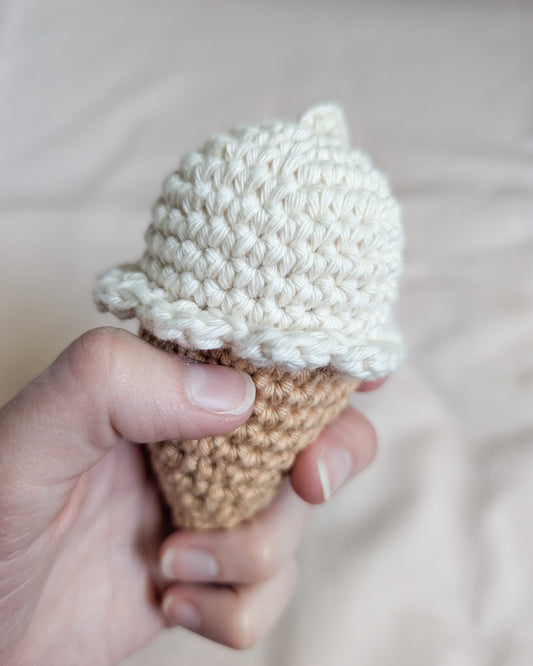 Ice Cream Cone Keychain