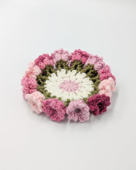 Flower Coaster (Pink Multicolor)