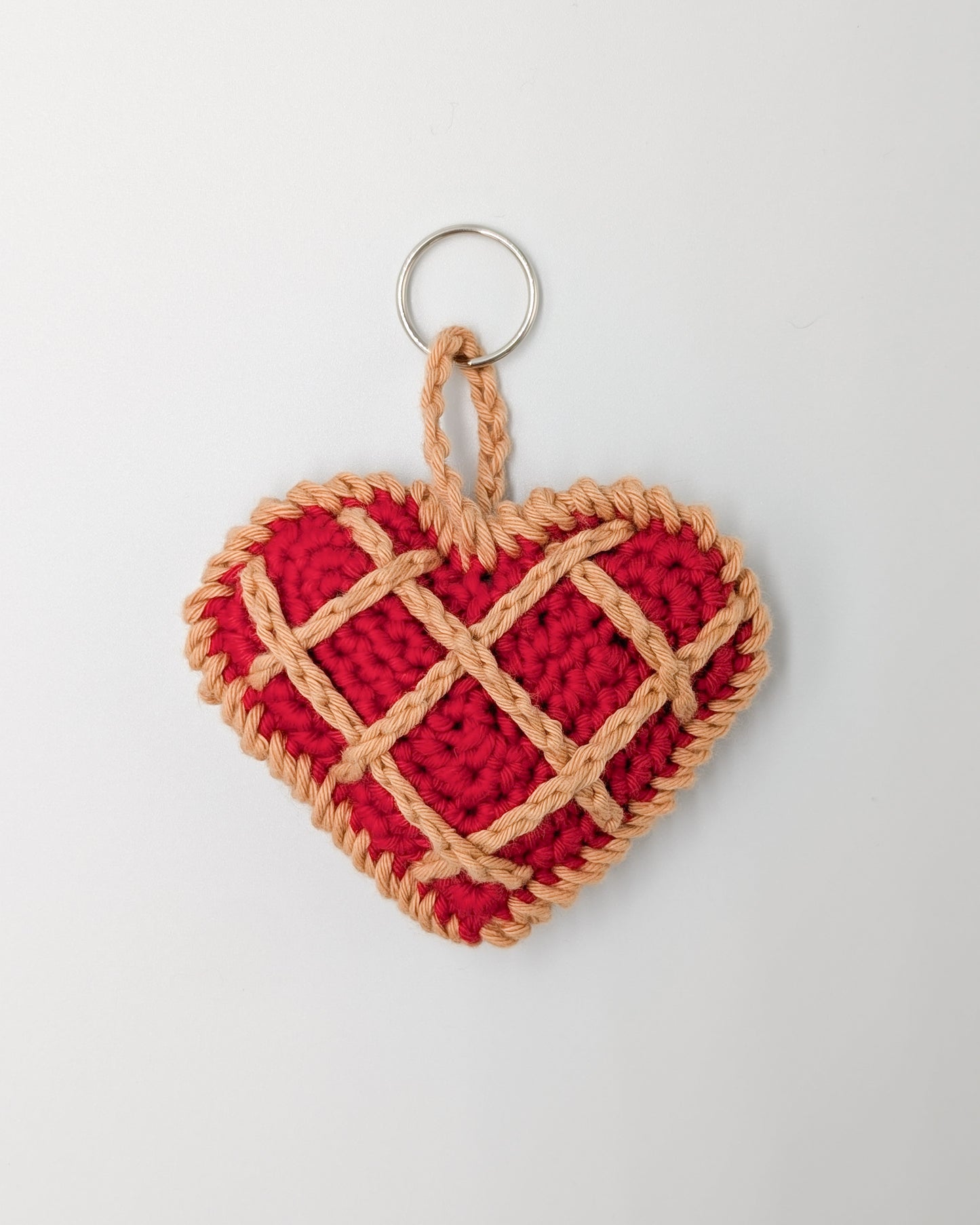 Heart Pie Keychain (Version 2)
